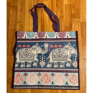 Burlington‎ Elephants Reusable Tote Bag
